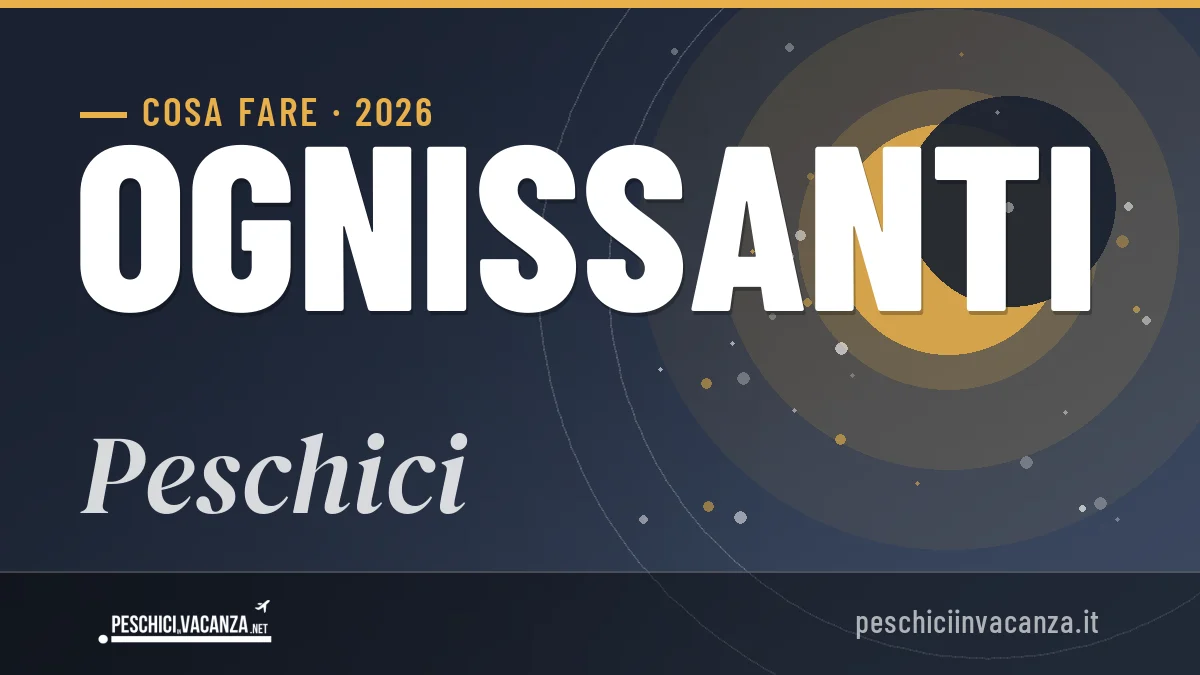 Ponte di Ognissanti 2026 a Peschici: ristoranti, dove mangiare, eventi